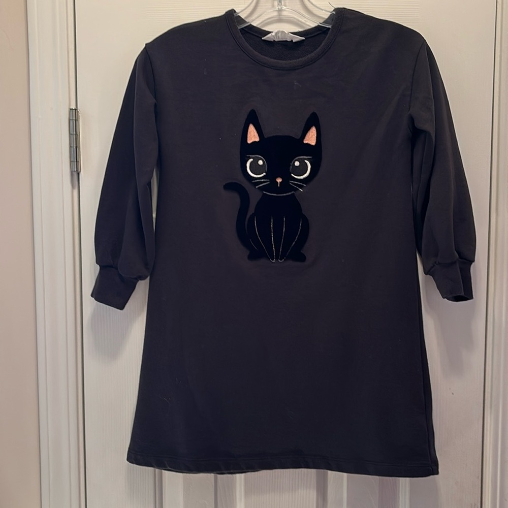 H&M Black Cat Halloween Dress